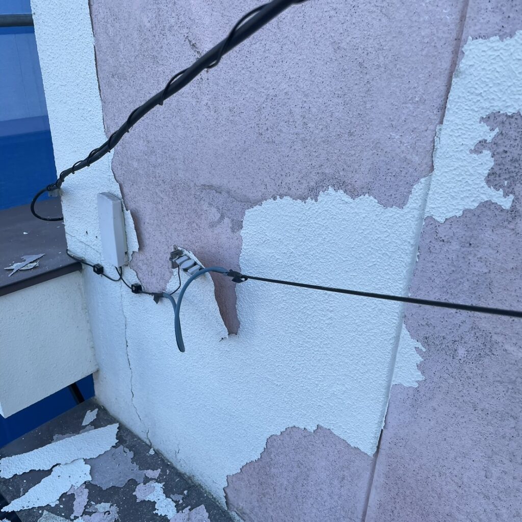 剥がれ