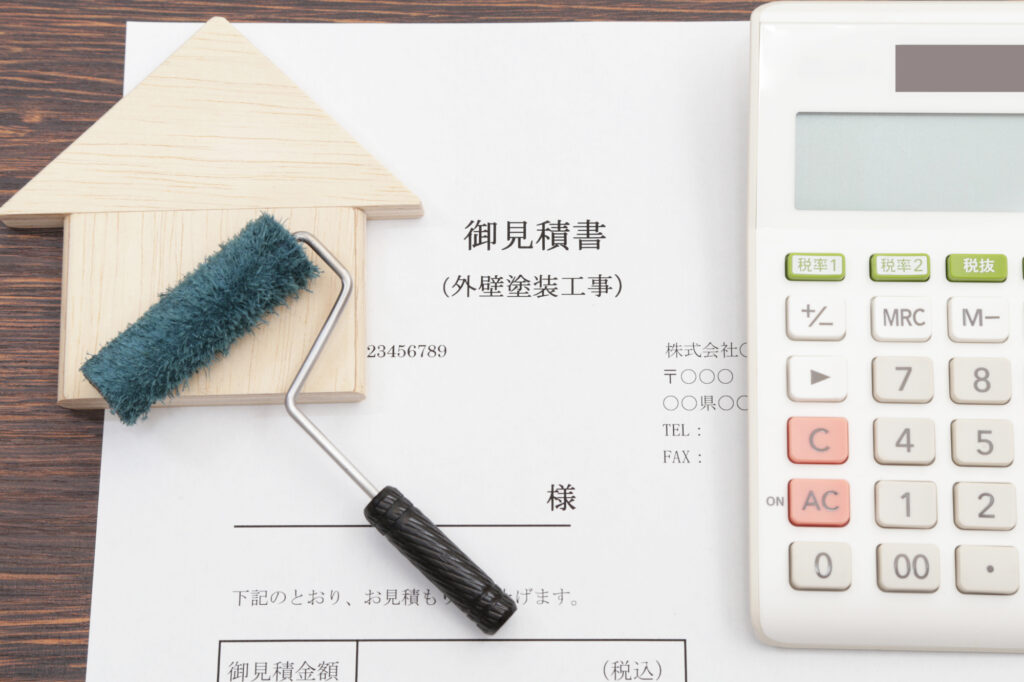 外壁塗装工事にかかる費用はどれくらい?