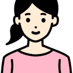 若者の女性のイラスト